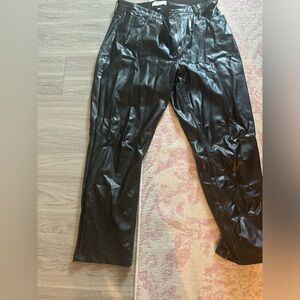 Curve Love Vegan Leather Pant